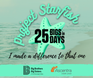 Project Starfish: 25 Bigs in 25 Days